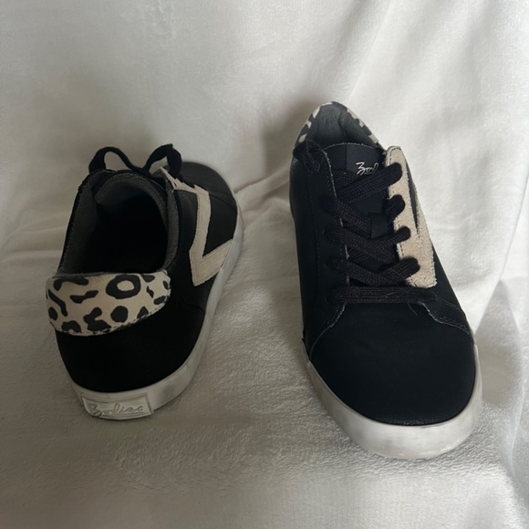 Zodiac black leather sneakers - Picture 2 of 5